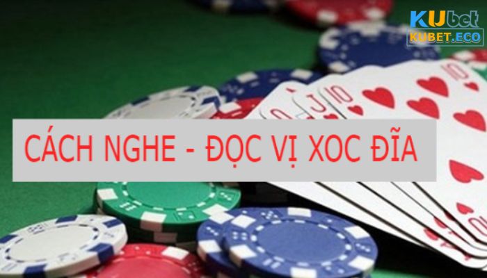 Tập trung nghe kĩ âm thanh xóc đĩa