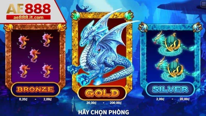 Các phòng cược có trong Thành Phố Rồng tại AE888